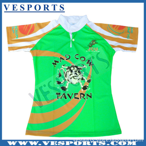 Sublimation Popular Rugby Jersey for Adults